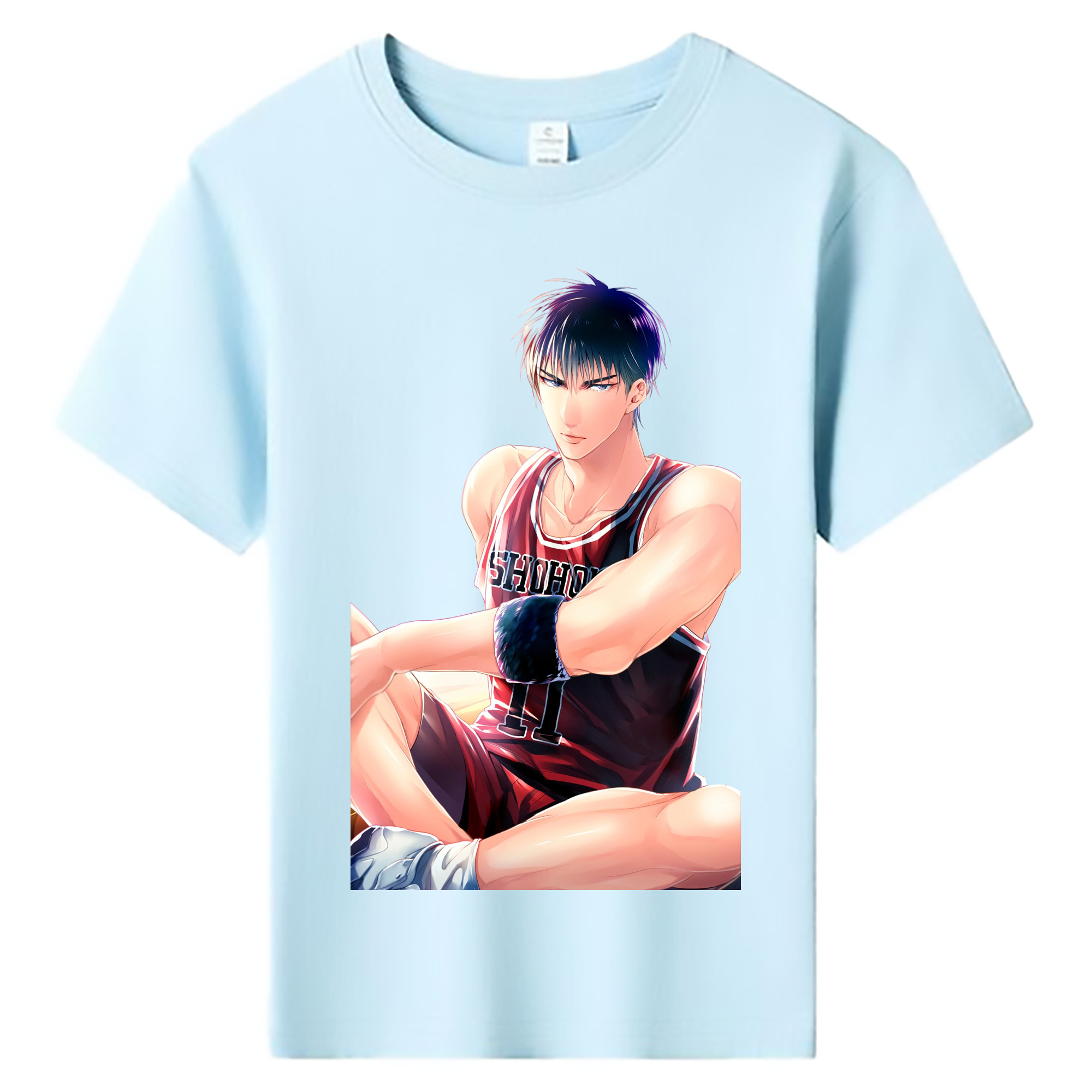 （画像用） SLAM DUNK／スラムダンク 綿100％キッズTシャツ（フロントプリント）